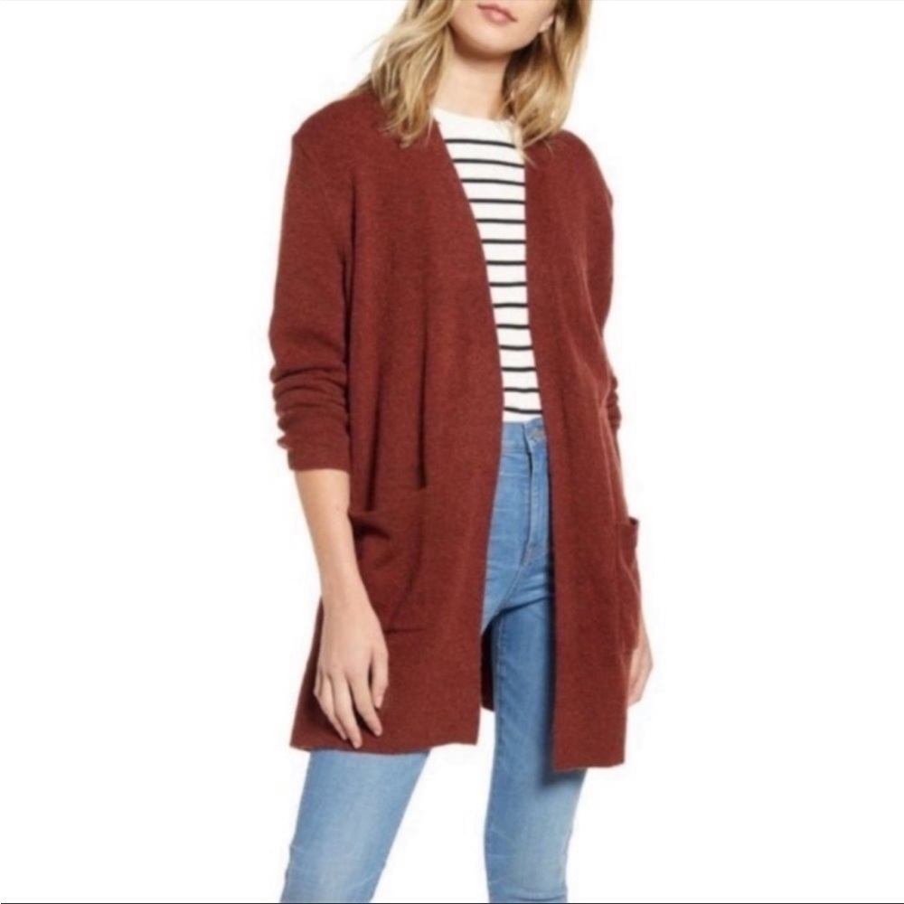 Madewell Kent Cardigan Coziest Yarn Sweater